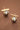 18K Gold Plated Waterproof Stainless Steel Stud Earrings 7743 product view showing the decorative stud design