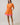 Donna Dot Elanie Button Down Mini Dress in orange pink with short sleeves, button down front, and waist tie