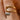 18K Gold PVD Plated Waterproof Stainless Steel Ring 7929 displayed on a hand
