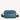 Mira & Moss Lucienne Crossbody Bag in blue vegan leather with adjustable strap and gold-tone hardware.