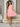 Floral Pink V neck Dress