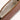 vegan wristlet makeup bag brown close-up detail