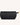 Olivia Eyewear Case in black premium vegan leather with gold-tone hardware for stylish eyewear protection.