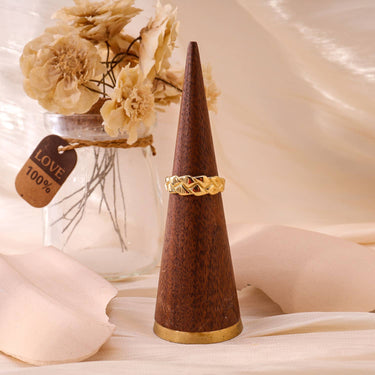 Gold-plated ring
