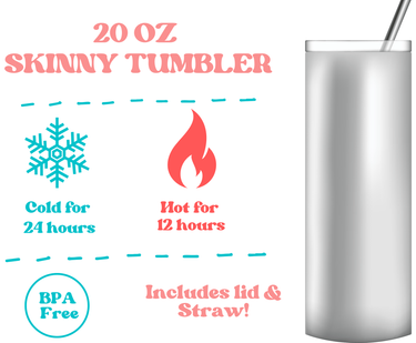 Colorful Bird Tumbler Bird Cup with information about cold and hot drink retention, BPA free, includes lid and straw.