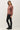 Side view of cotton modal fleece sweatshirt showing soft fabric texture