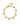 18K gold non-tarnish beaded shell anklets product detail