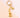 Bubble Letter Keychain Bag Charm-R