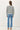DOUBLE STRIPE SWEATER WITH RIBBED MOCK NECKLINE - Sweater