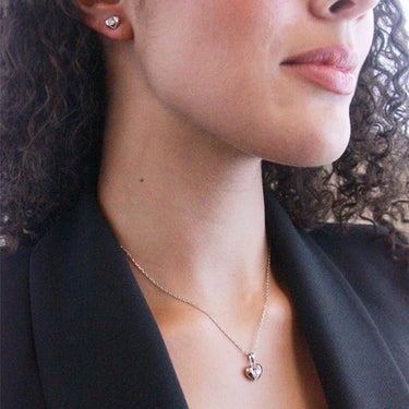 Simply Love Pendants - Silver and Crystal