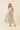 ABSTRACT FLORAL HALTER TANK LINE MIDI DRESS