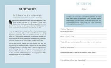 The Book of Me guided memoir writing prompts