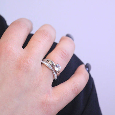 Prestige Ring - Silver and Crystal