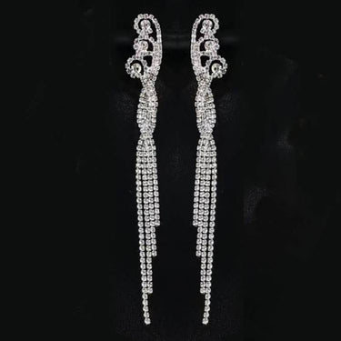 Butterfly Wing Rhinestone Dangles
