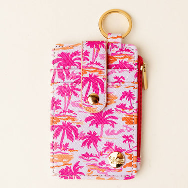 Keychain Wallet-Paradise Palms