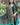 New Gray Modal Jamawar Scarf worn with teal outfit