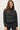 DOUBLE STRIPE SWEATER WITH RIBBED MOCK NECKLINE - Sweater