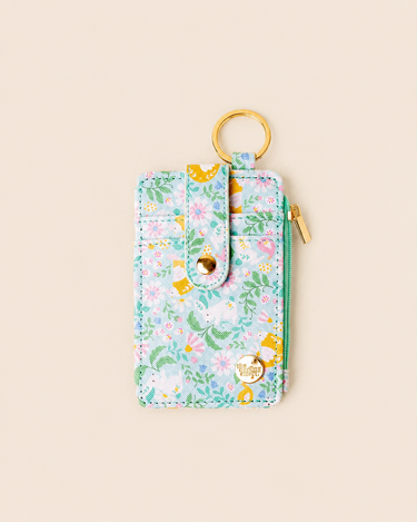 Hoppy Days keychain wallet front view
