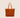 Rust Diamond Pattern Tote
