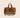 Rust, Olive & Cream Aztec Duffel