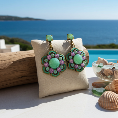 Anne's Vault Forever Jade Earrings