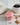 Rose Cupcake Soap pink cupcake-shaped soap displayed with coffee