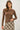 BASIC PATTERNED KNIT SWEATER - Brown / L - Sweater
