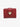 Margot Wallet w Twist Lock Closure- WL2752 - Red - Clutch