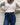 Full grain leather belt for women worn with jeans