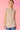CAP SLEEVE SOLID TOP WITH DRAPE FRONT DETAIL