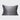 Charcoal satin pillowcase for bedroom