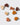 Recycled Plastic Mini Cloud Clips 8pc Set - Sedona - Claw Clip