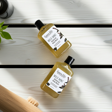 Wild Mint Botanical Body Wash - Gentle Cleanser
