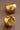 18K Gold Plated Waterproof Stainless Steel Hoop Earrings 7463 close-up highlighting the polished gold finish