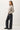 DOUBLE STRIPE SWEATER WITH RIBBED MOCK NECKLINE - Sweater
