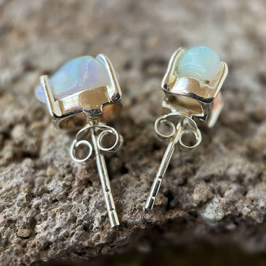 Ethiopian Opal Stud