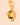 Bubble letter Q bag charm
