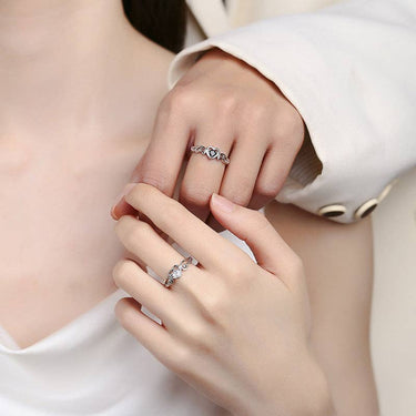 Angel Band Ring in 925 Sterling Silver