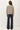 DOUBLE STRIPE SWEATER WITH RIBBED MOCK NECKLINE - Sweater