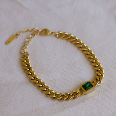 Martha - Cuban Link Chain Bracelet 8mm
