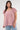 EYELET YOKE RUFFLE SLEEVE WOVEN TOP