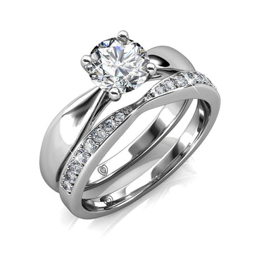 Prestige Ring - Silver and Crystal