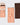 Recycled Fabric Wide Twist Headbands 2pc Set- Rosewood - Headbands