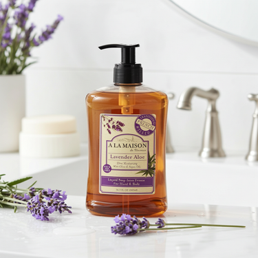 A La Maison Lavender Aloe Liquid Soap 16.9 fl oz. - Hand Soap