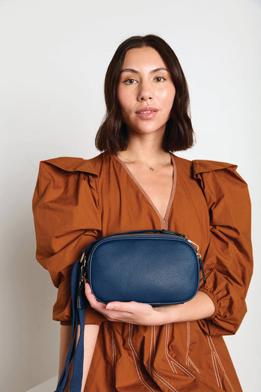 Sky Dual Zip Crossbody w Slip Pocket- M2531 - Cross body
