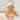 Satin Lined Flexi Shower Cap - Terracotta Checker - Shower Cap