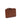 Bryer Card Holder Chocolate showing its compact rectangular design.