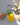 Handmade felt lemon keychain