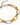 18K gold non-tarnish two tone chain bracelet product detail