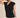 SHORT SLEEVE COWL NECK TOP